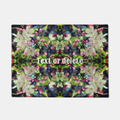 Frühjahrskrabapfel blüht Personalisiert Fußmatte (Vorderseite)