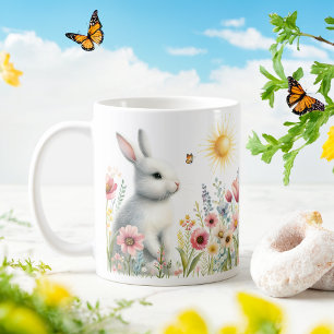 Frühjahrskrabbit - Maßgeschneiderte Kid-Tasse Kaffeetasse