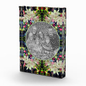 Frühjahrskrabell Blüten Rahmen hinzufügen Fotoblock (Rechts)