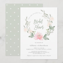 Frühjahrskreit| Aquarellfarbenes Brautparty