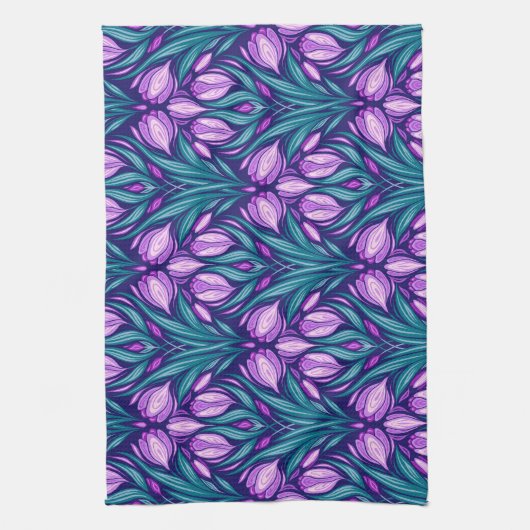 Frühjahrskreuzze Geschirrtuch (Vertikal)