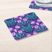 Frühjahrskreuzze Rechteckiger Pappuntersetzer (angewinkelt)