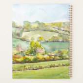 Frühjahrslandschaft Banstead England Städtepai Planer (Rückseite)