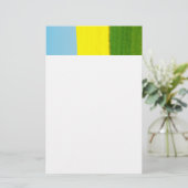 Frühjahrslandschaft Briefpapier (Stehend Vorderseite)