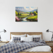 Frühjahrslandschaft Leinwanddruck (Insitu (Schlafzimmer))