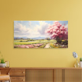 Frühjahrslandschaft Leinwanddruck (Insitu (Wohnzimmer))