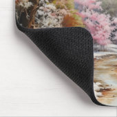 Frühjahrslandschaft Mousepad (Ecke)