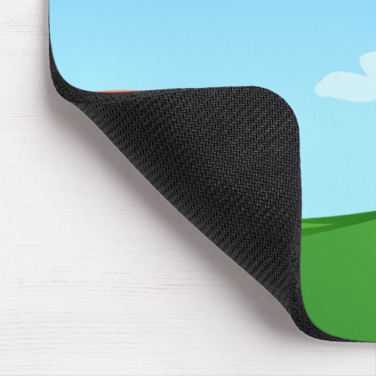 Frühjahrslandschaft, Mousepad (Ecke)