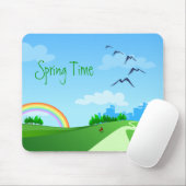 Frühjahrslandschaft, Mousepad (Mit Mouse)