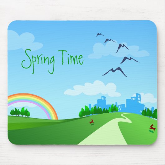 Frühjahrslandschaft, Mousepad (Vorne)