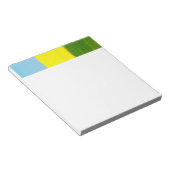 Frühjahrslandschaft Notizblock (angewinkelt)