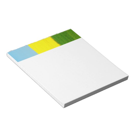 Frühjahrslandschaft Notizblock (angewinkelt)