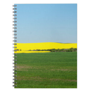 Frühjahrslandschaft Notizblock