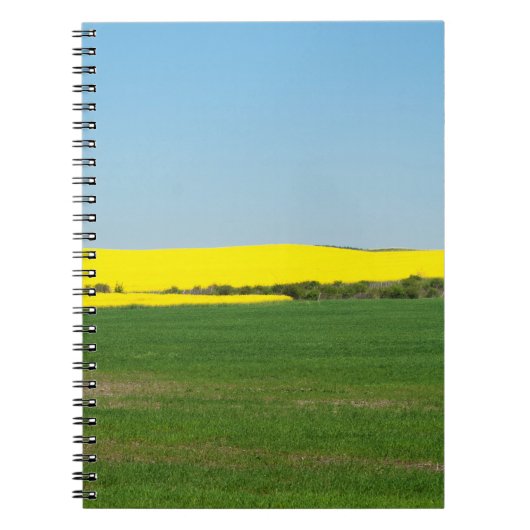 Frühjahrslandschaft Notizblock (Vorderseite)