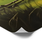 Frühjahrslandschaft Poster (Ecke)