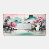 Frühjahrslandschaft Schreibtischunterlage (Tastatur & Maus)