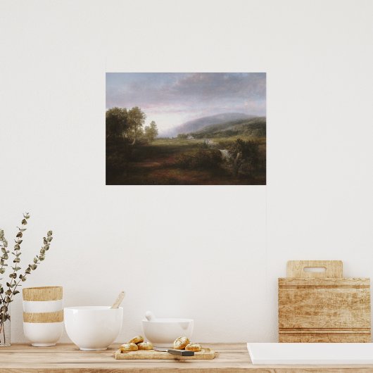 Frühjahrslandschaft von Thomas Doughty - Poster (Küche)