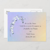 Frühjahrslied der Verlobung des Tales Postkarte (Vorne/Hinten)