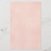 Frühjahrslilie Rosa Baby-Vorhersagekarte (Rückseite)