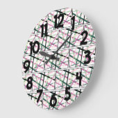 Frühjahrslinien Große Wanduhr (Winkel)