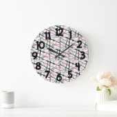 Frühjahrslinien Große Wanduhr (Zuhause)