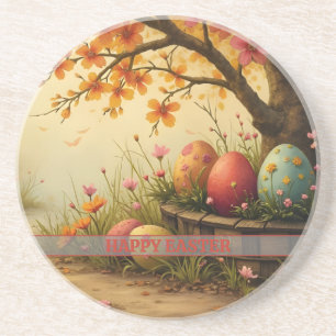 Frühjahrsmagie mit Ostereier-Splendor Getränkeuntersetzer