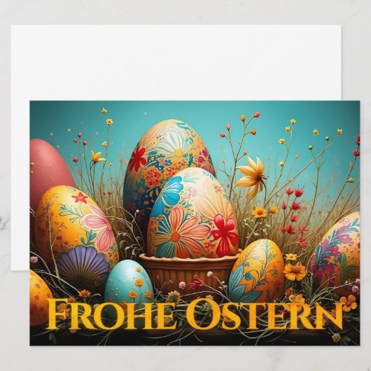 Frühjahrsmagie mit Ostereiern (Vorne/Hinten)