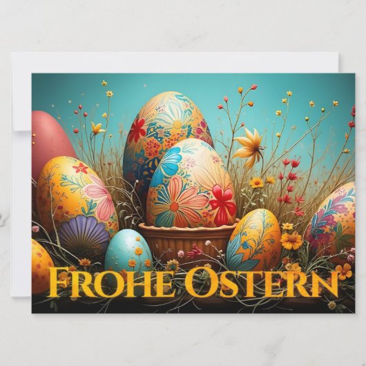 Frühjahrsmagie mit Ostereiern (Vorderseite)