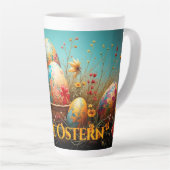 Frühjahrsmagie mit Ostereiern Milchtasse (Rechte Ecke)