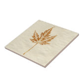 Frühjahrsmapfelblatt Natur drucken Tile Fliese (Seite)