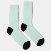 Frühjahrsminze, solide Farbe Socken (Rechts)