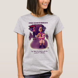 Frühjahrsmode Grau T-Shirt
