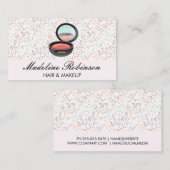 Frühjahrsmuster der Blume | Make Compact Visitenkarte (Vorne/Hinten)