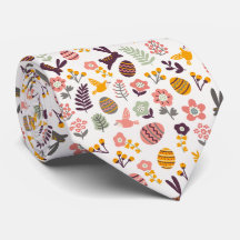 Frühjahrsmuster des Floral Osters | Necktie