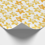 Frühjahrsmuster Geschenkpapier (Ecke)
