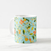 Frühjahrsmuster Kaffeetasse (Vorderseite Links)