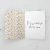 Frühjahrsmuster Karte (Innenseite)