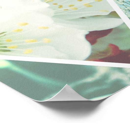 Frühjahrsmuster Poster (Ecke)