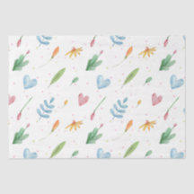 Frühjahrsmuster romantische Aquarell Natur inspiri