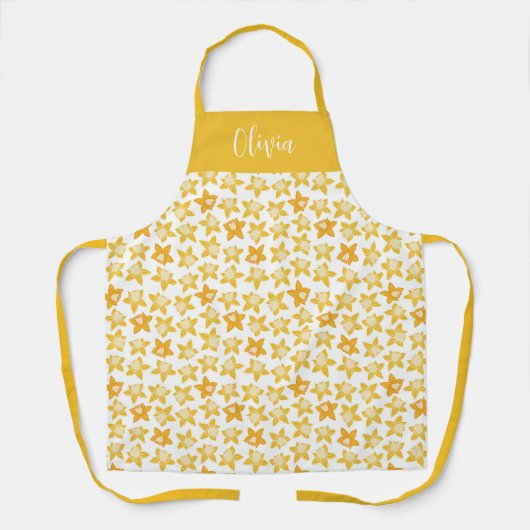 Frühjahrsmuster Schürze (Vorderseite)