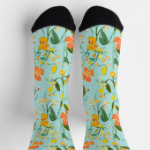 Frühjahrsmuster Socken (Oben)