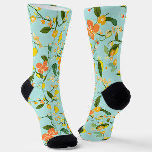 Frühjahrsmuster Socken