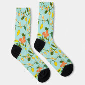 Frühjahrsmuster Socken (Rechts)