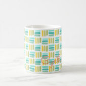 Frühjahrsmuster Sommer farbenfrohe NAME Artisan Fu Kaffeetasse (Mittel)