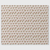 Frühjahrspapier der Rose Geschenkpapier (Flach)