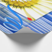 Frühjahrspapier Geschenkpapier (Ecke)