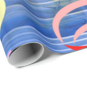 Frühjahrspapier Geschenkpapier (Rolleneckpunkt)