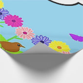 Frühjahrspapier Geschenkpapier (Ecke)