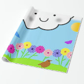 Frühjahrspapier Geschenkpapier (Ungerollt)