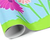 Frühjahrspapier Geschenkpapier (Rolleneckpunkt)